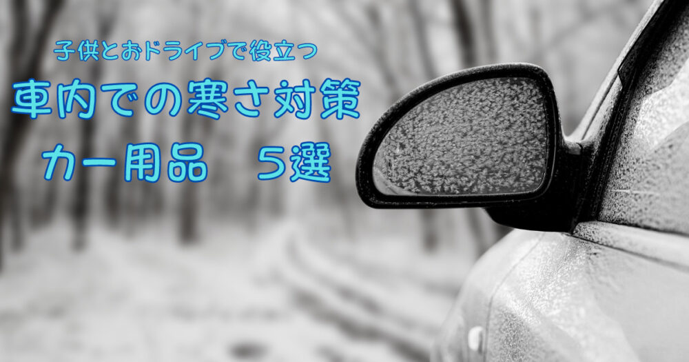 車の寒さ対策 子供と快適にドライブするための カー用品 5選 赤ちゃんも暖か こっちゃんとパパのドライブ ブログ